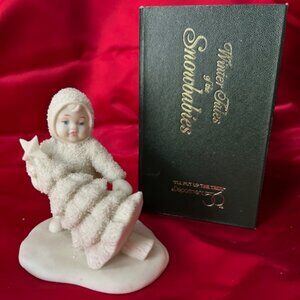 Dept 56 Snowbabies-I'll Put Up That Tree-Retired NIB 56-68004 Vintage